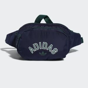 Adidas Navy Blue Waist Bag